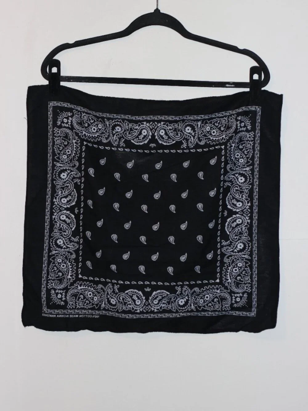100% cotton paisley bandana 20